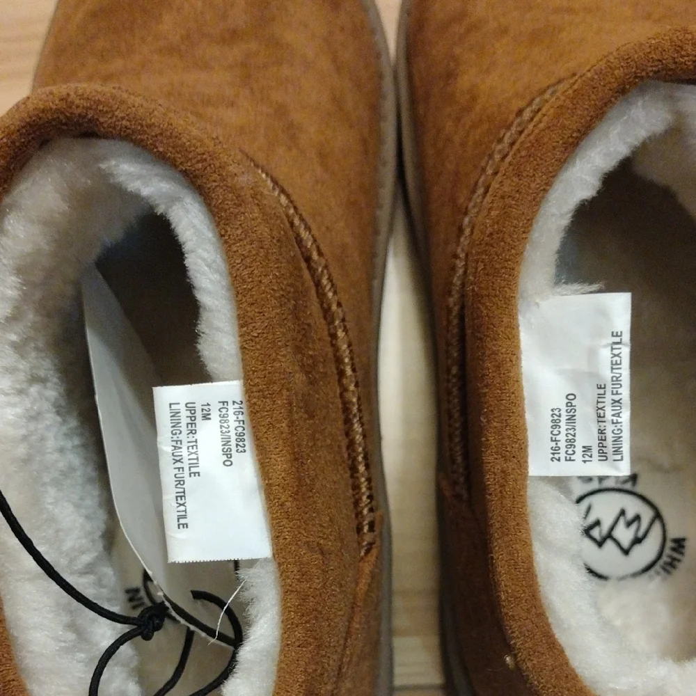 White Mountain Kids Brown Fleece Lined Boots Girl Size 12 🆕